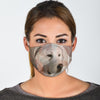 Pyrenean Mountain Dog Print Face Mask