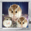 Roborovski Hamster Print Shower Curtains