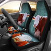 Hereford Cattle (Cow) Print Car Seat Covers