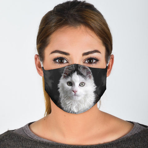 Siberian Cat Print Face Mask