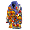 Oranda Fish Print Women's Bath Robe