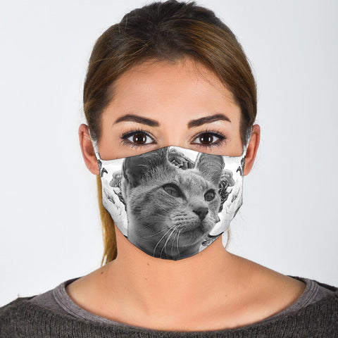 Singapura Cat Print Face Mask