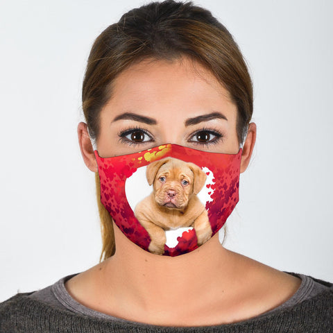 Bordeaux Mastiff Print Face Mask