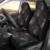 Barbet Dog In Lots Print Car Seat Covers