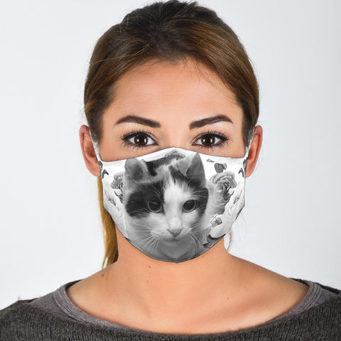 Japanese Bobtail Print Face Mask