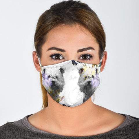 Lovely Glen of Imaal Terrier Print Face Mask