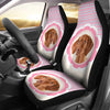 Cute Vizsla Dog Print Car Seat Covers