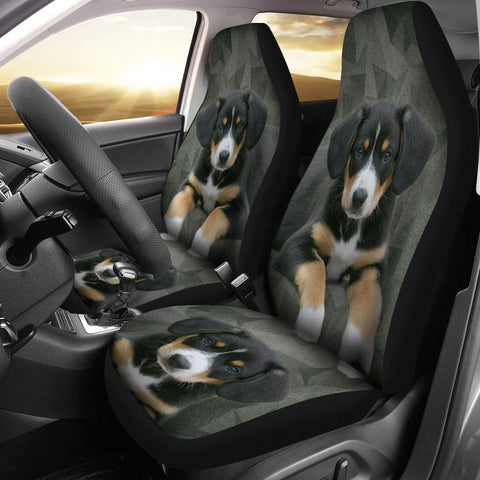 Lovely Entlebucher Mountain Dog Print Car Seat Covers