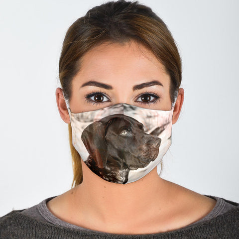 German Shorthaired Pointer Print Face Mask- Limited Edition