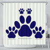 Dog Paws Art Print Shower Curtains