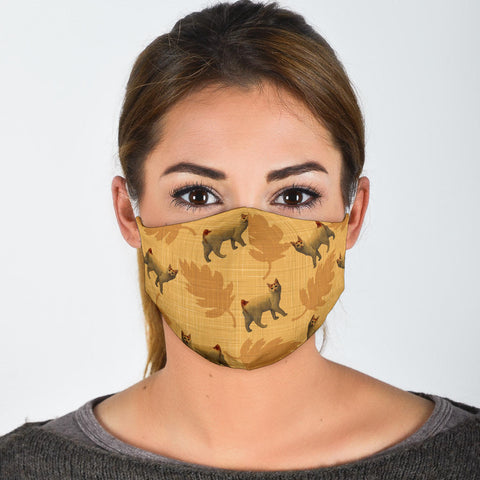 Cute Japanese Bobtail Cat Print Face Mask