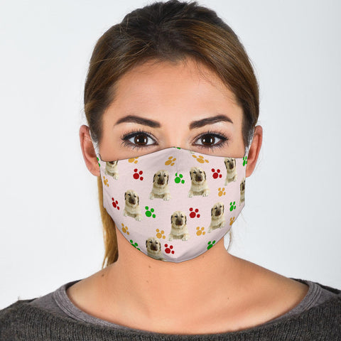 Anatolian Shepherd Dog Patterns Print Face Mask