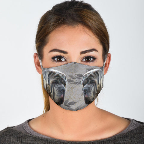 Neapolitan Mastiff Print Face Mask