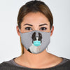 Cute Boston Terrier Print Face Mask