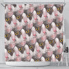 Cornish Rex Cat Print Shower Curtain