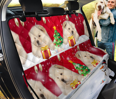 Cute Chow Chow Christmas Print Pet Seat Covers