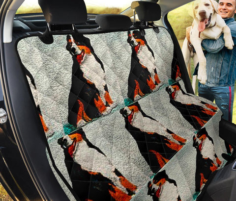 Bernese Mountain Dog Patterns Print Pet Seat covers