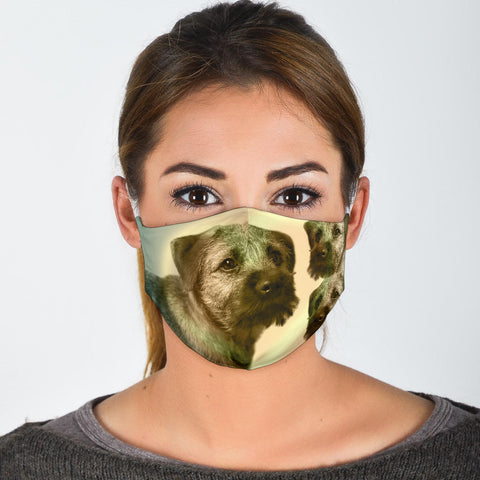 Amazing Border Terrier Print Face Mask