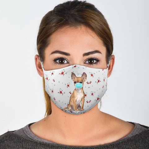 Cute Chihuahua Dog Print Face Mask