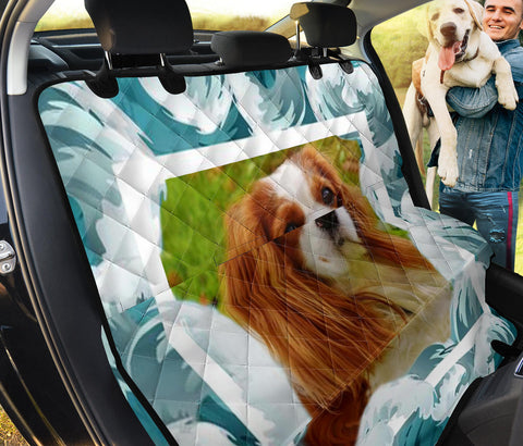 Cute Cavalier King Charles Spaniel Print Pet Seat Covers