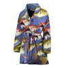 Seluang Fish Print Women's Bath Robe