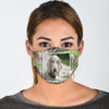 Weimaraner Dog Print Face Mask