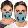 Dalmatian Dog Print Premium Face Mask