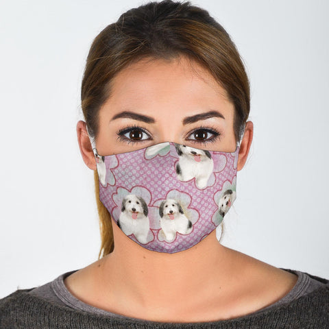 Cute Coton de Tulear Dog Print Face Mask