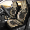 Cute Pug Print Car Seat Covers