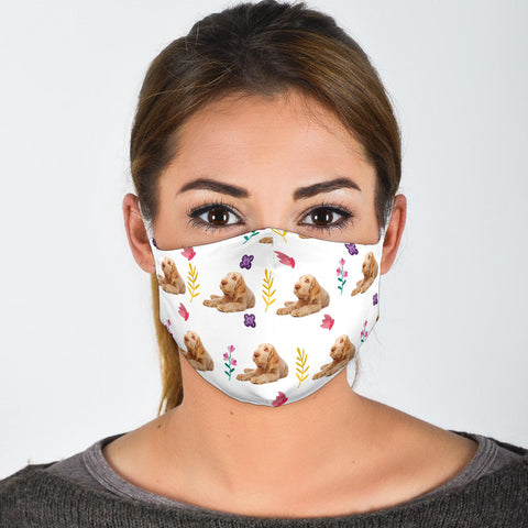 Spinone Italiano Dog Patterns Print Face Mask