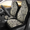 Whippet Paws Print Car Seat Covers