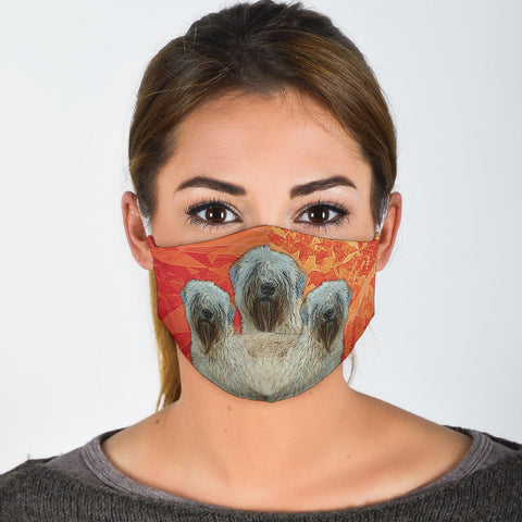 Soft Coated Wheaten Terrier Print Face Mask