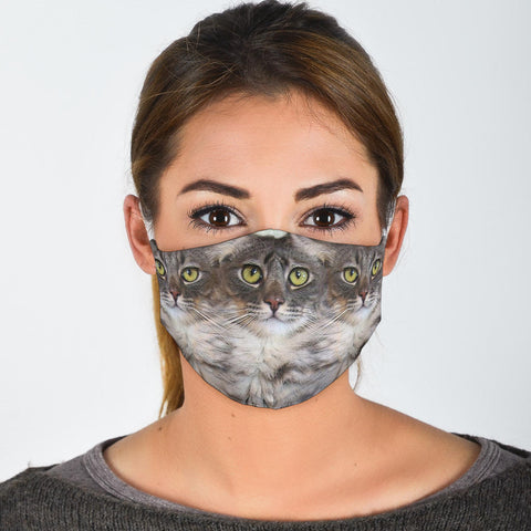 Lovely American Curl Print Face Mask