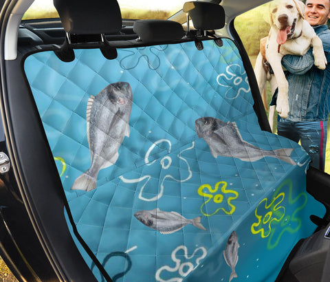 Gilt-head Bream Fish Print Pet Seat Covers