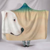 Dogo Argentino Dog Print Hooded Blanket