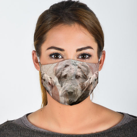 Amazing Airedale Terrier Print Face Mask