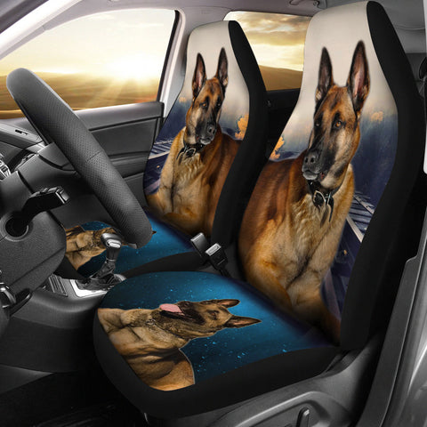 Belgian Malinois Print Car Seat Covers