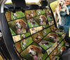 Beagle Collage Print Pet Seat Covers