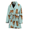 Chow Chow Dog Pattern Print Women's Bath Robe