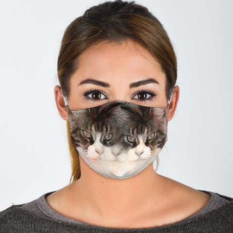 Maine Coon Print Face Mask -Limited Edition