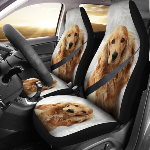 English Cocker Spaniel Print Car Seat Covers