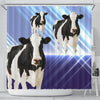 Girolando Cattle (Cow) Print Shower Curtain