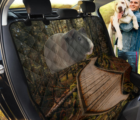 Cute Skinny Pig Print Pet Seat Covers