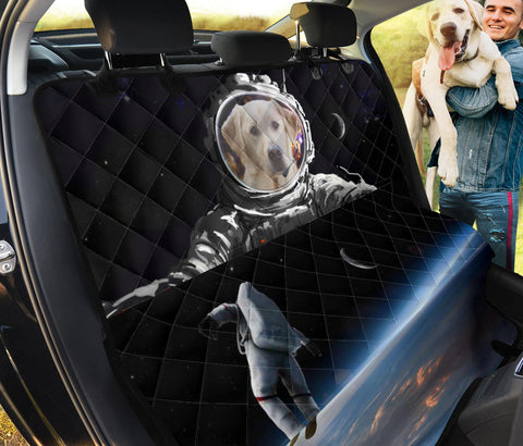 Labrador Retriever In Space Print Pet Seat Covers