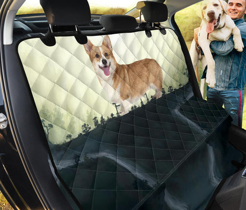 Cute Pembroke Welsh Corgi Print Pet Seat Covers