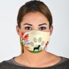 Dog Paws Print Face Mask