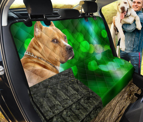 American Staffordshire Terrier Print Pet Seat Covers