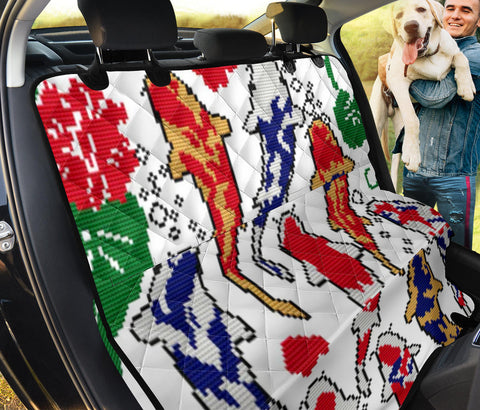 Fish Art Print Pet Seat Covers