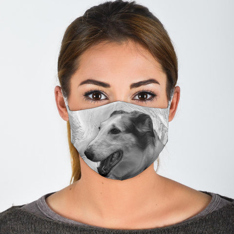 Amazing Borzoi Print Face Mask