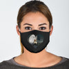 Anatolian Shepherd Black Print Face Mask